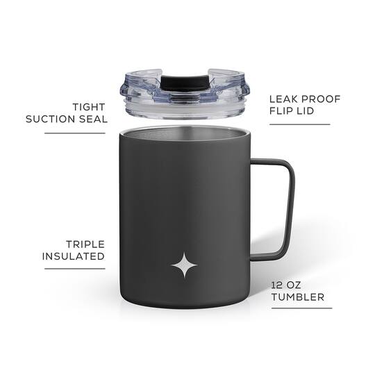 JoyJolt® 12oz. Vacuum Insulated Tumbler With Lid & Handle